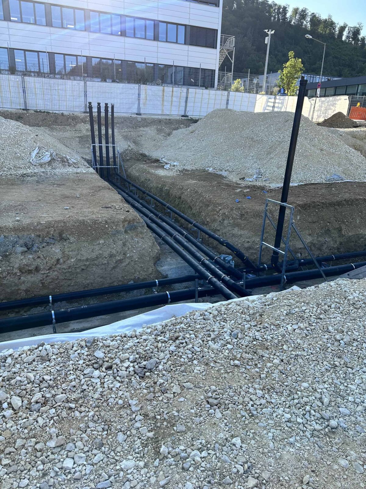 Referenzprojekt Leitungsbau
